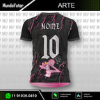 Arte Camisa Interclasse Pantera Cor de Rosa 4