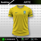 Arte Digital Camisa Seleção Brasileira Titular 2026.2027
