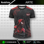 Arte Digital Camisa Interclasse SpiderMan - RED