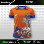 Arte Digital Vetor camisa interclasse nono ano terceirão Goku DBZ Dragon Ball Z
