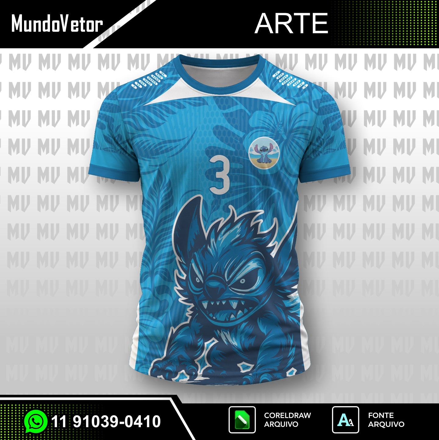 Arte Digital Lilo e Stitch Furioso 2026 - Interclasse