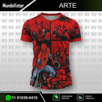 Arte Camisa Interclasse Homem Aranha