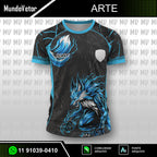 Arte Digital Lobo Celeste 2026 - Interclasse