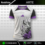 Arte Digital Camisa Interclasse Lobo Uivante