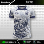 Arte Camisa Interclasse Fênix Azul