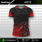 Arte Camisa Interclasse Dragão Vermelho