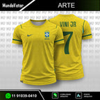 Arte Digital Camisa Seleção Brasileira Titular 2026.2027