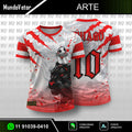 Arte Digital Camisa Interclasse Pantera Vermelha