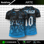 Arte Digital Camisa Interclasse SubZero Mortal Kombat