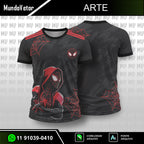 Arte Digital Camisa Interclasse SpiderMan - RED