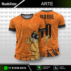 Arte Digital Camisa Garfield - Interclasse