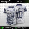 Arte Camisa Interclasse Fênix Azul