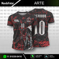 Arte Camisa Interclasse Mago Red