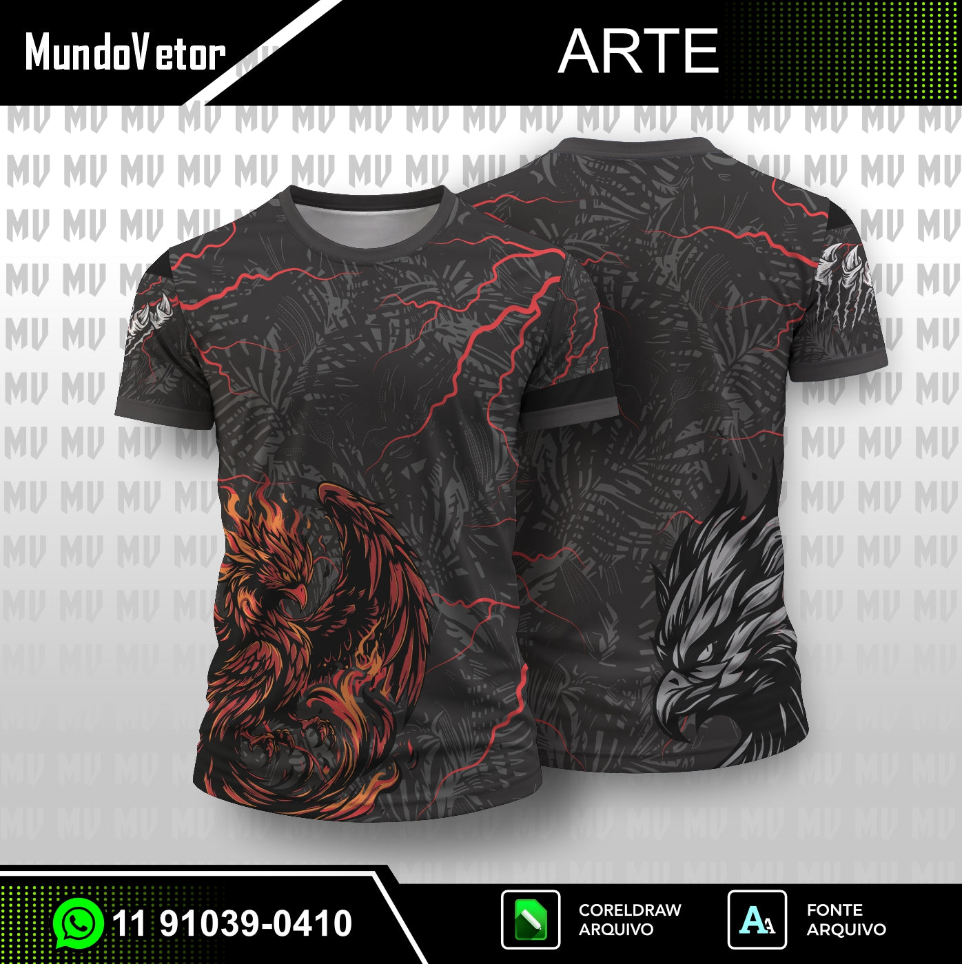 Arte Digital Fenix Dourada 2026 - Interclasse