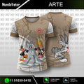Arte Camisa Interclasse Looney Tunes