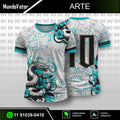 Arte Digital Camisa Cobra Azul 2.0 2026 - Interclasse