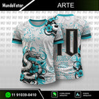 Arte Digital Camisa Cobra Azul 2.0 2026 - Interclasse
