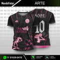 Arte Camisa Interclasse Pantera Cor de Rosa 4