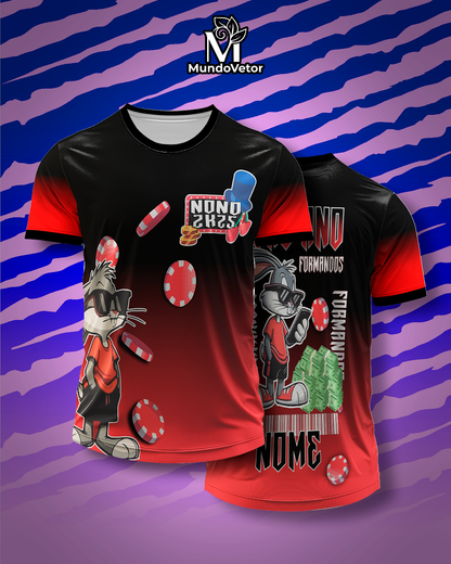 Arte Digital Camiseta Nono Ano Pernalonga Cassino 2025