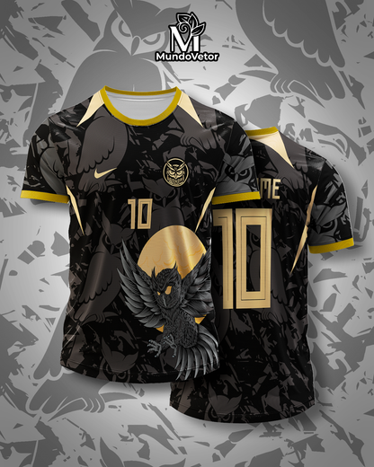 Arte Digital Camiseta Terceirão Coruja Noturna