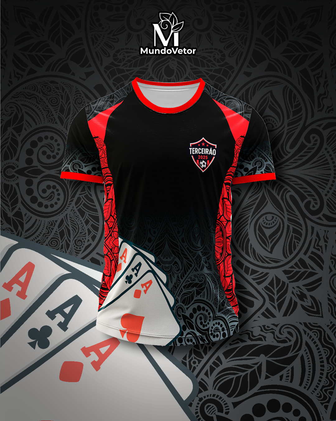 Arte Vetor Camisa Terceirão Coelho na Cartola 2025