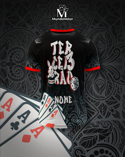 Arte Vetor Camisa Terceirão Coelho na Cartola 2025