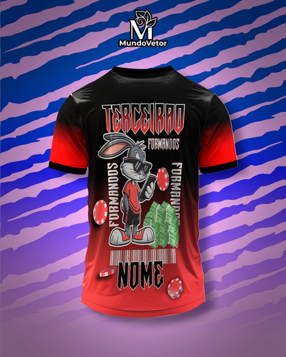 Arte Digital Camiseta Terceirão Pernalonga Cassino 2025