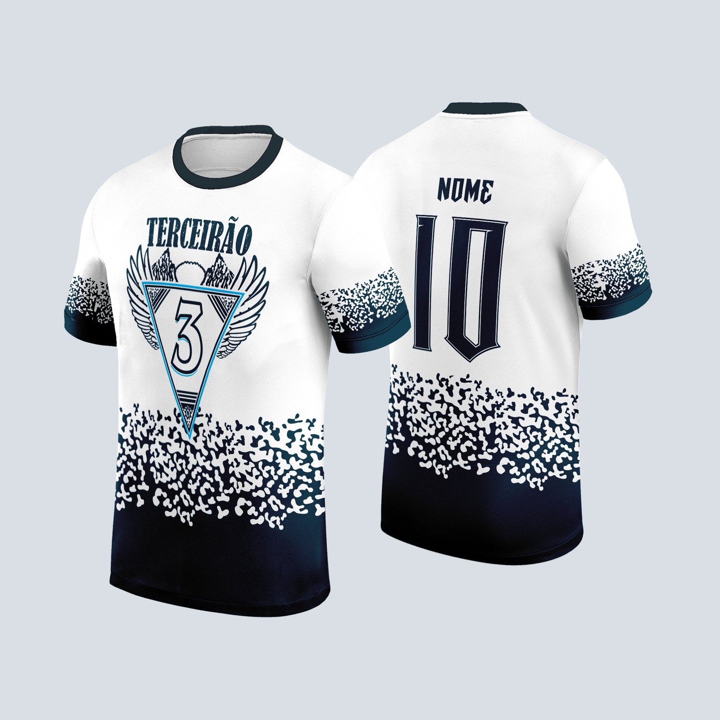 Arte Digital Camiseta Terceirão Degradê