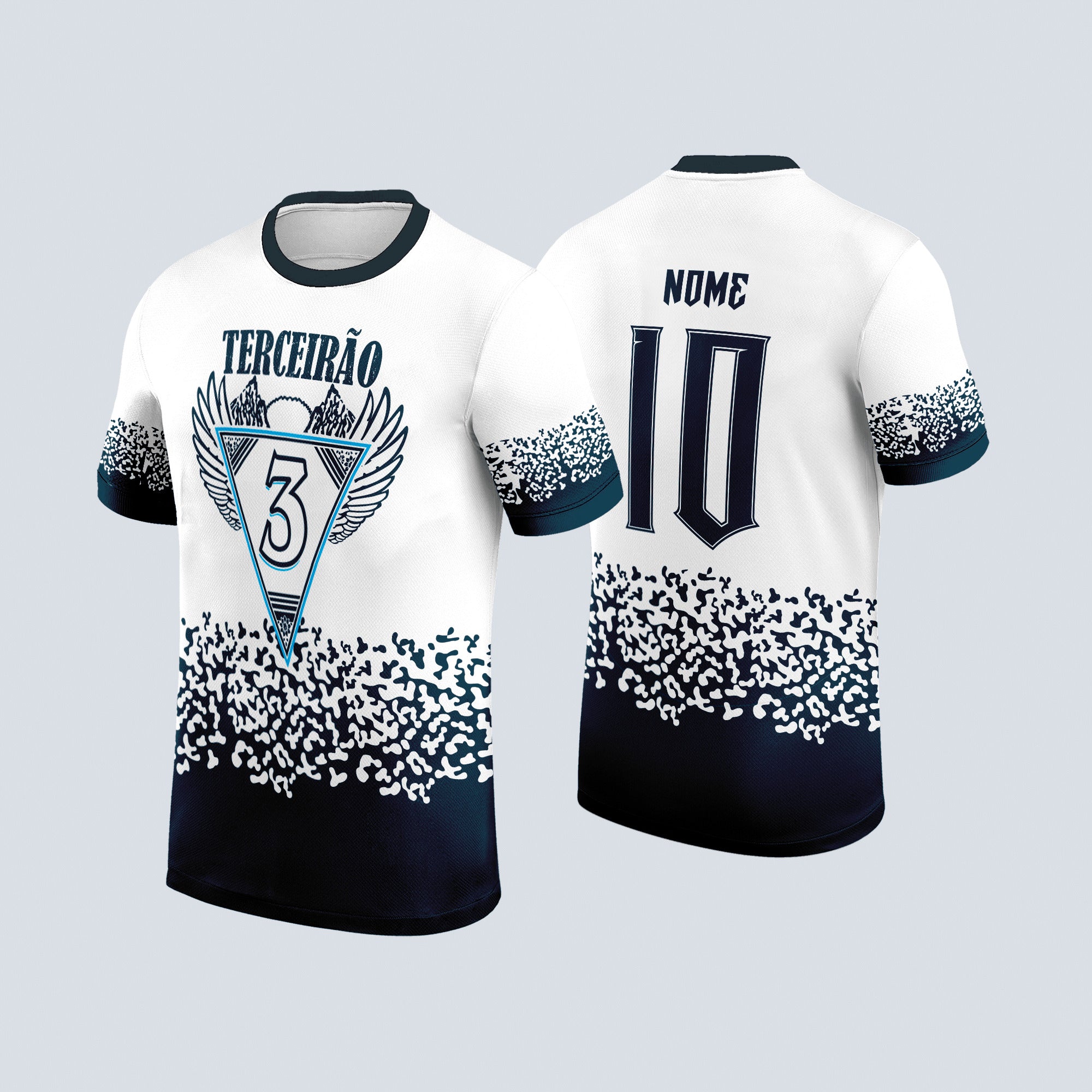 Arte Digital Camisa Terceirao Degrade