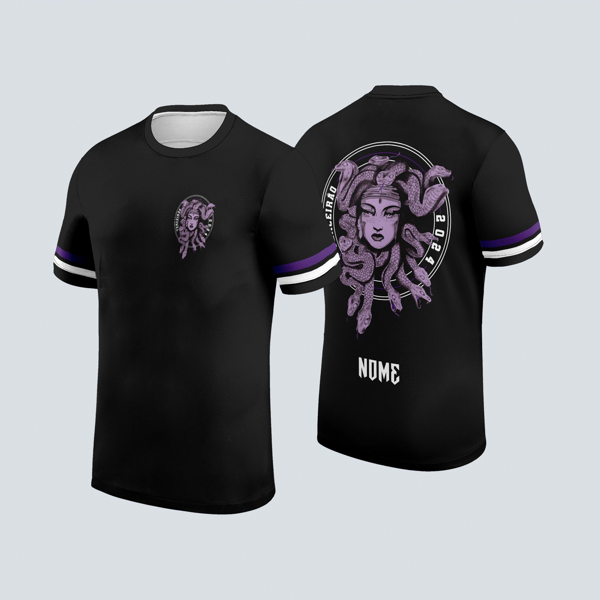 Arte Digital Camisa Terceirao Medusa
