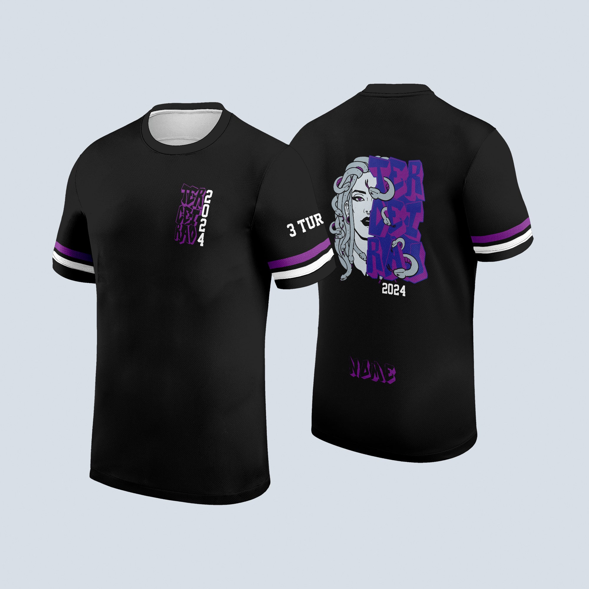 Arte Digital Camisa Terceirao Nova Medusa