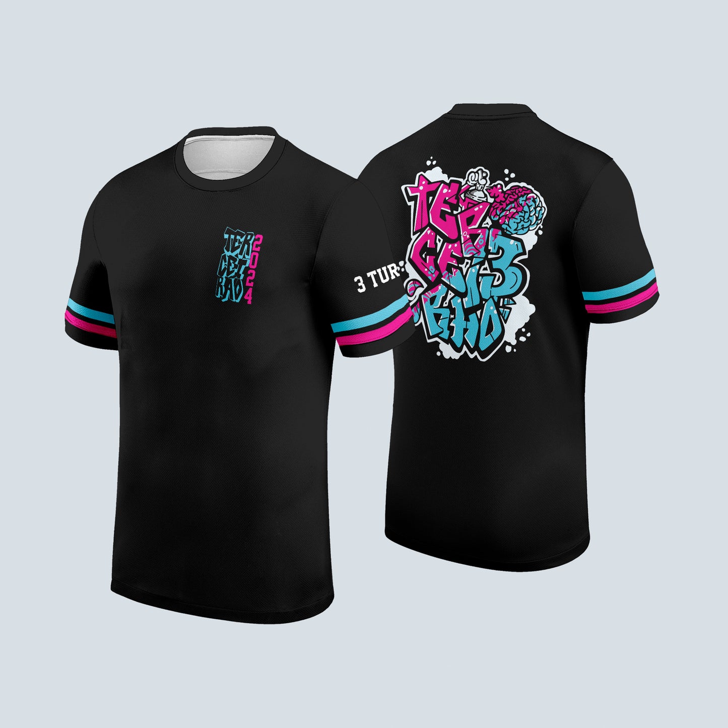 Arte Digital Camiseta Terceirão Cérebro