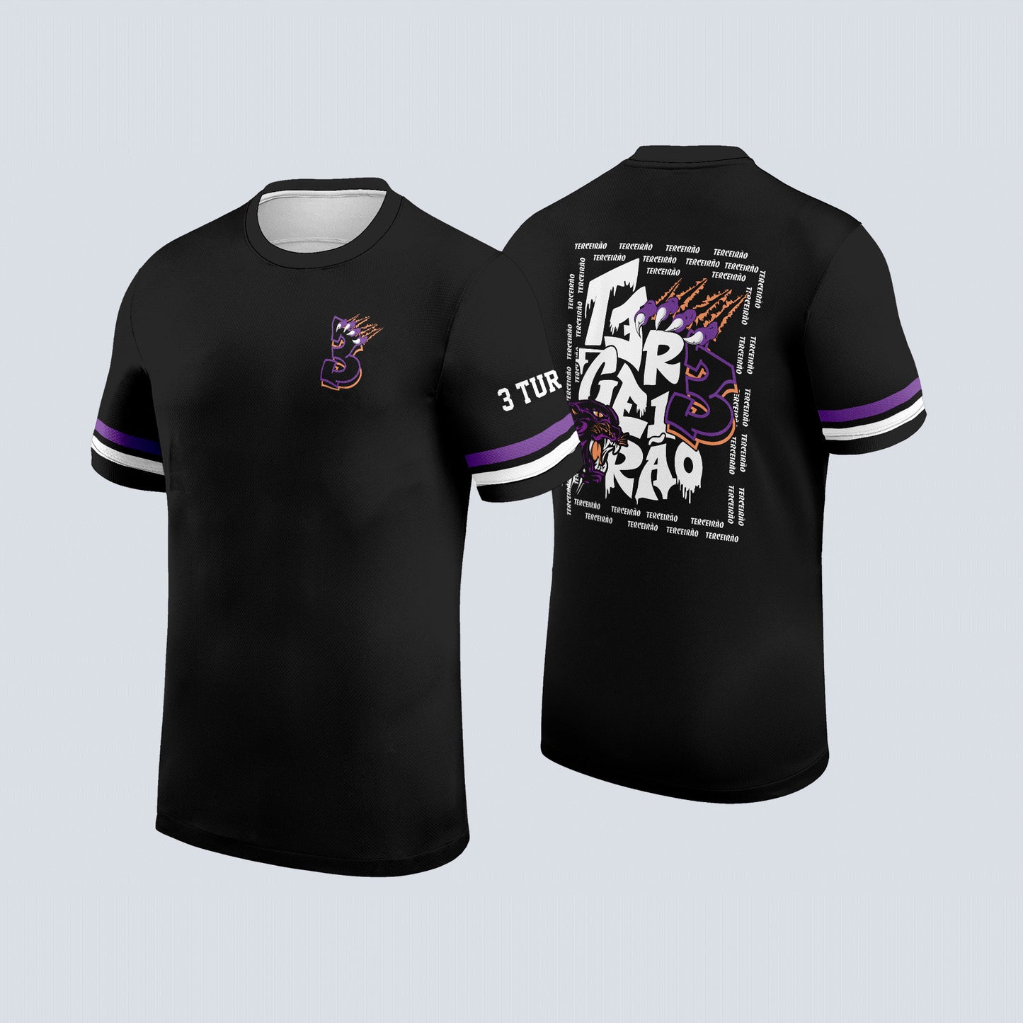 Arte Digital Camiseta Terceirão Tipografia