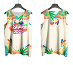 Arte Vetor Abadá Carnaval 2026 Instrumentos Musicais - Mockup Frente e Costas com Fundo Transparente
