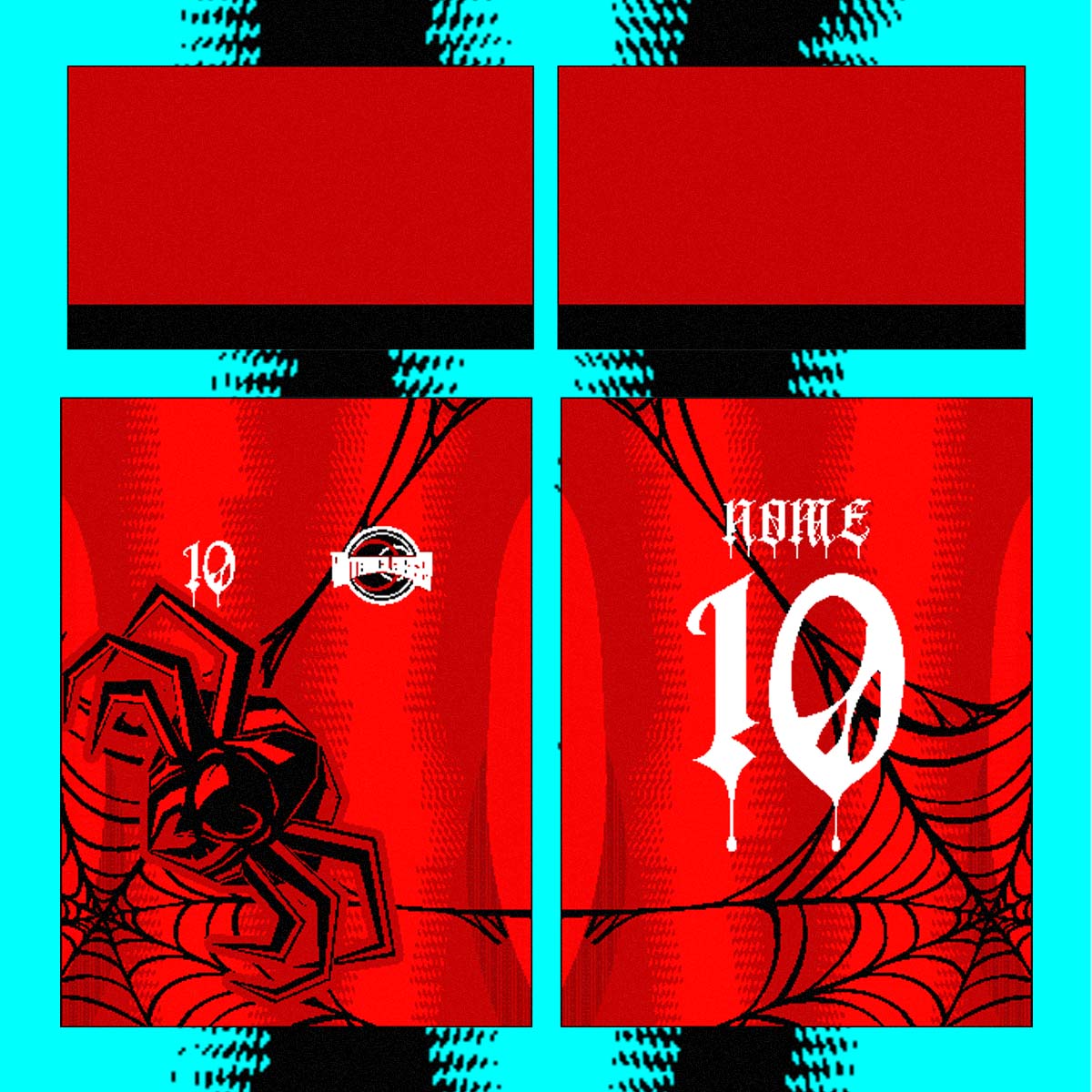 Imagem Arquivo Vetor completo da camisa Arte Interclasse Aranha E Teia