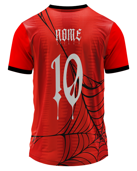 Mockup costas da camisa Arte Vetor Camisa Interclasse Aranha E Teia