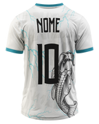Mockup costas da camisa Arte Vetor Camisa Interclasse Carpa Mitica