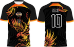 Mockup frente da camisa Arte Vetor Camisa Interclasse Fenix