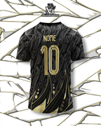 Mockup das costas com fundo estilizado – Arte Vetor Camisa Interclasse Lobo Noturno
