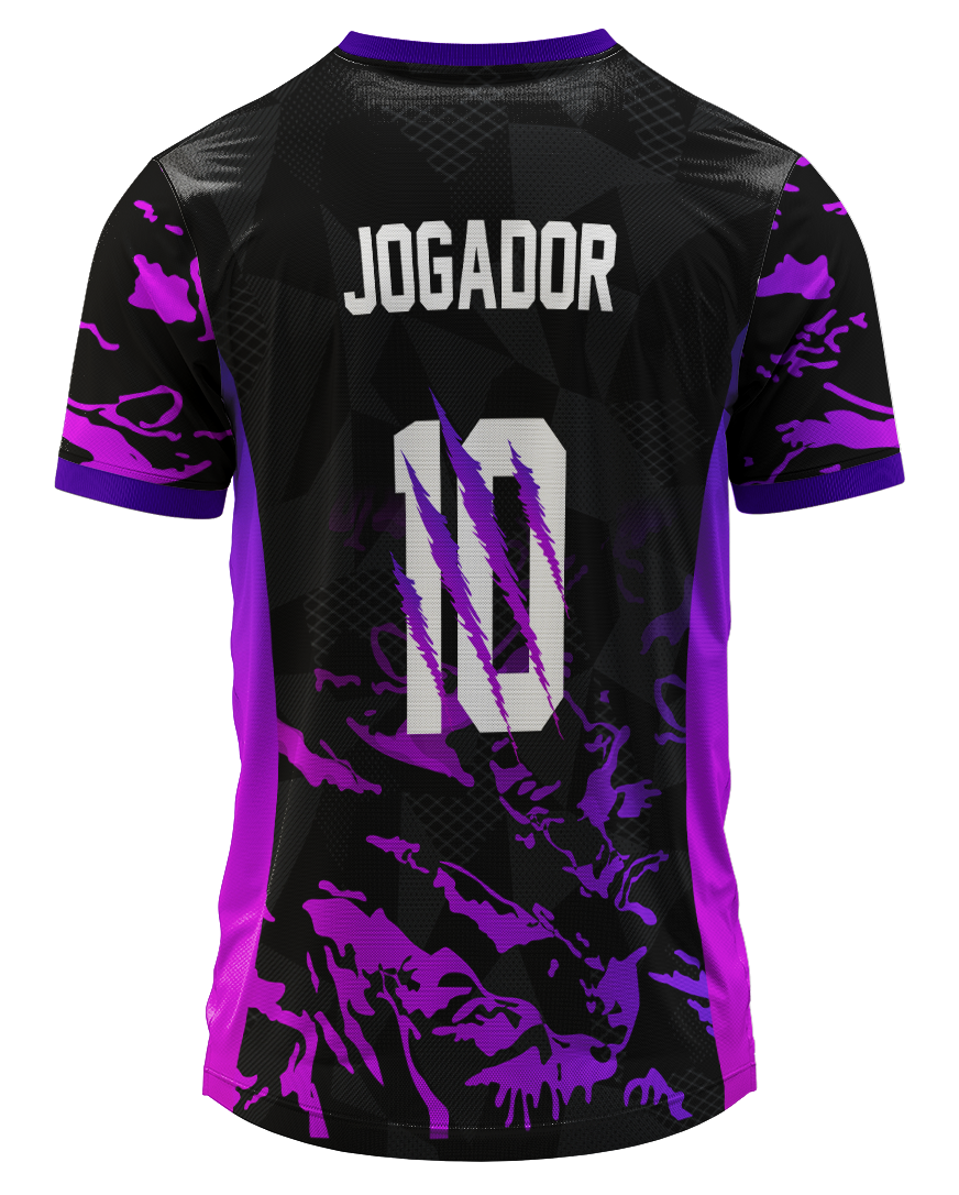 Mockup costas da camisa Arte Vetor Camisa Interclasse Pantera