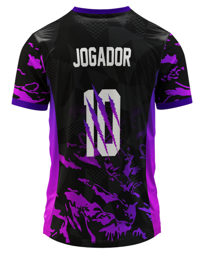 Mockup costas da camisa Arte Vetor Camisa Interclasse Pantera