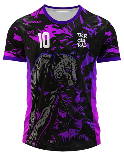 Mockup frente da camisa Arte Vetor Camisa Interclasse Pantera 
