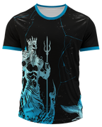 Mockup frente da camisa Arte Vetor Camisa Interclasse Poseidon Majestoso