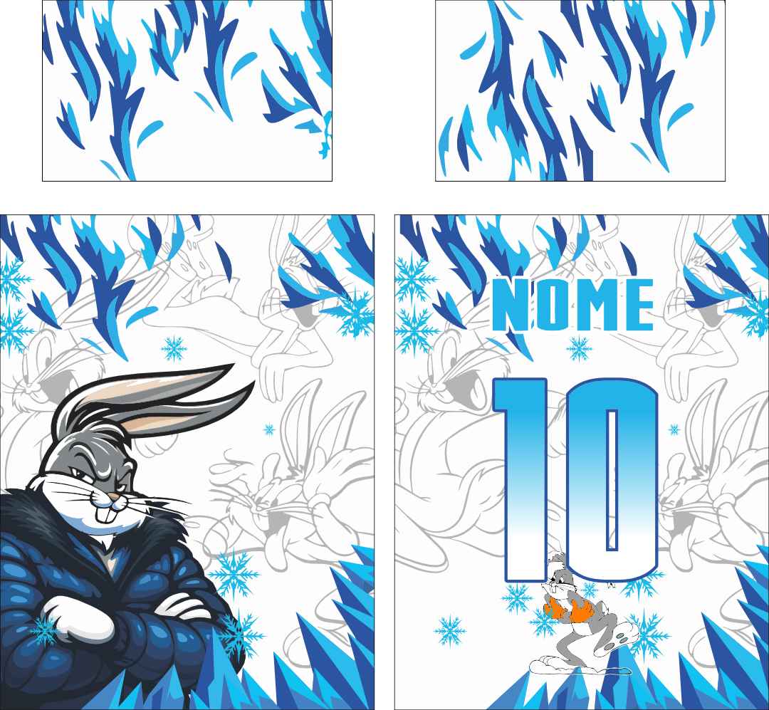 Arte Digital Camisa Interclasse Pernalonga 2026