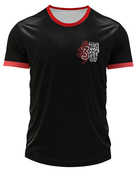 Arte Digital Camiseta Terceirão Sketch Dragão