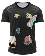 Arte Digital Camisa Terceirao Pop Art Colorida