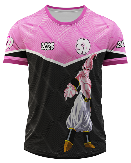 Arte Digital Camisa Terceirao Majin Boo Dbz