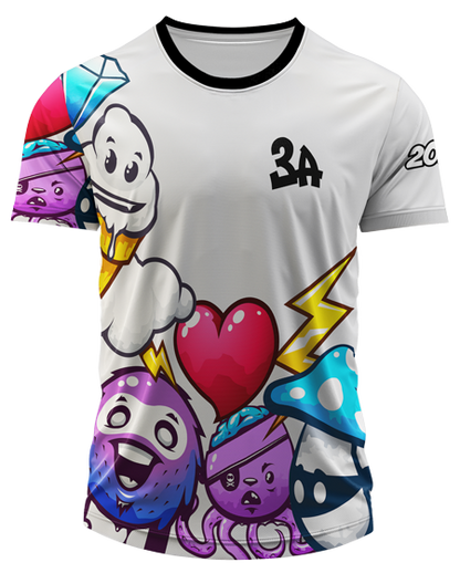 Arte Digital Camiseta Terceirão Monstrinhos