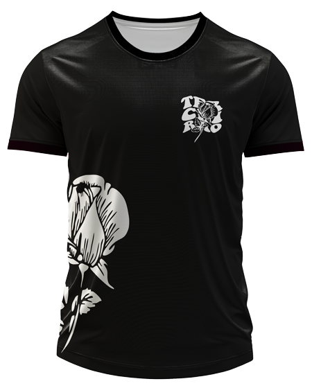 Arte Digital Camisa Terceirao Flor