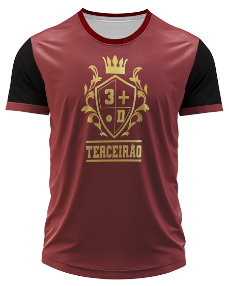 Arte Digital Camiseta Terceirão Brasão